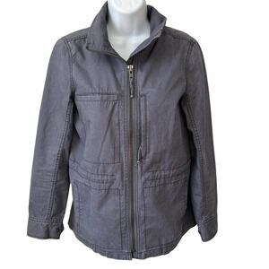 𝅺MADEWELL Fleet Utility Jacket S Military Inspired 100% Cotton Ink Blue Gray